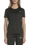 NIKE-Γυναικεία κοντομάνικη μπλούζα για τρέξιμο Nike Miler μαύρη