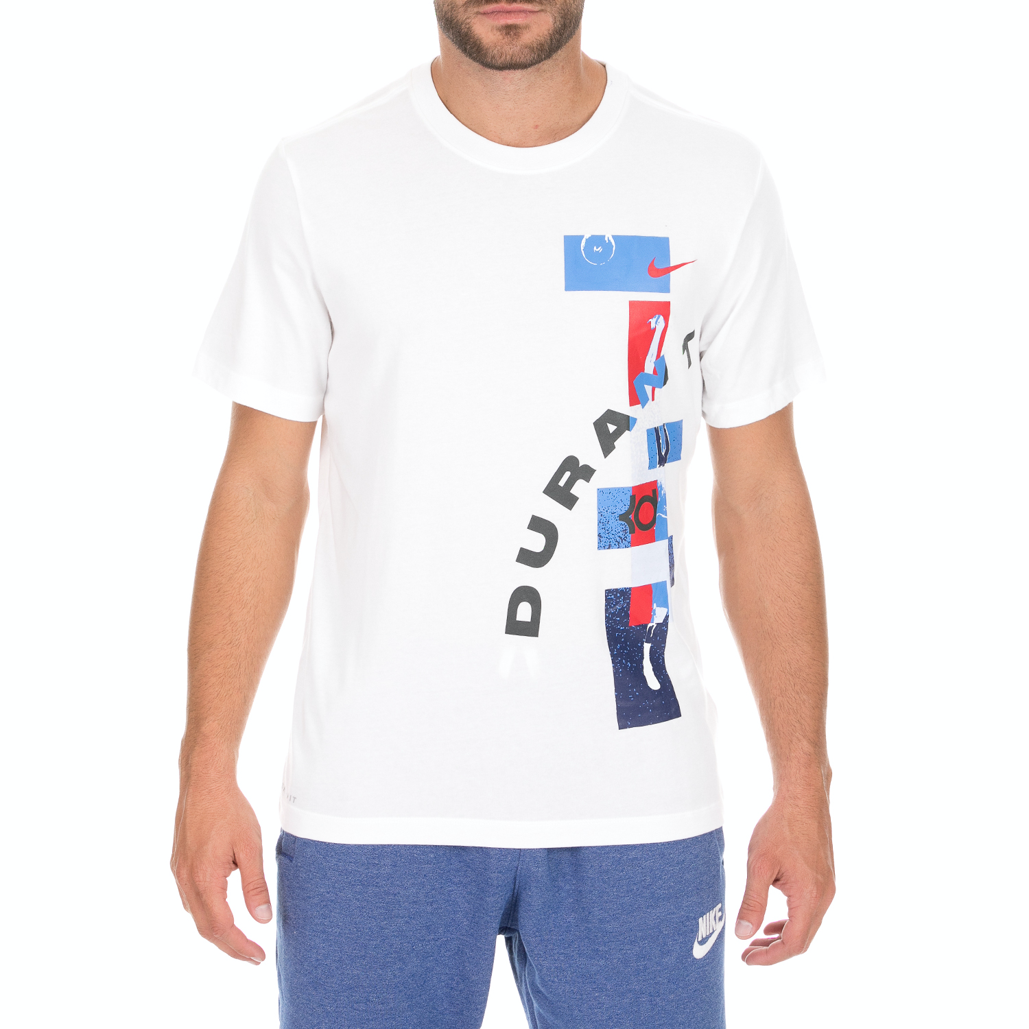 NIKE - Ανδρικό t-shirt NIKE DF 90 λευκό Ανδρικά/Ρούχα/Αθλητικά/T-shirt