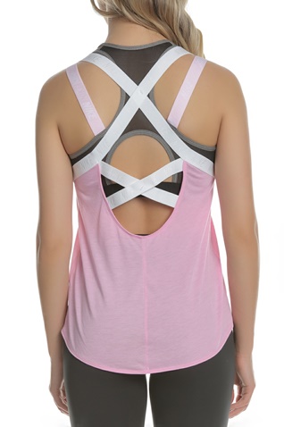 NIKE-Γυναικεία αμάνικη μπλούζα Nike Dri-FIT ροζ