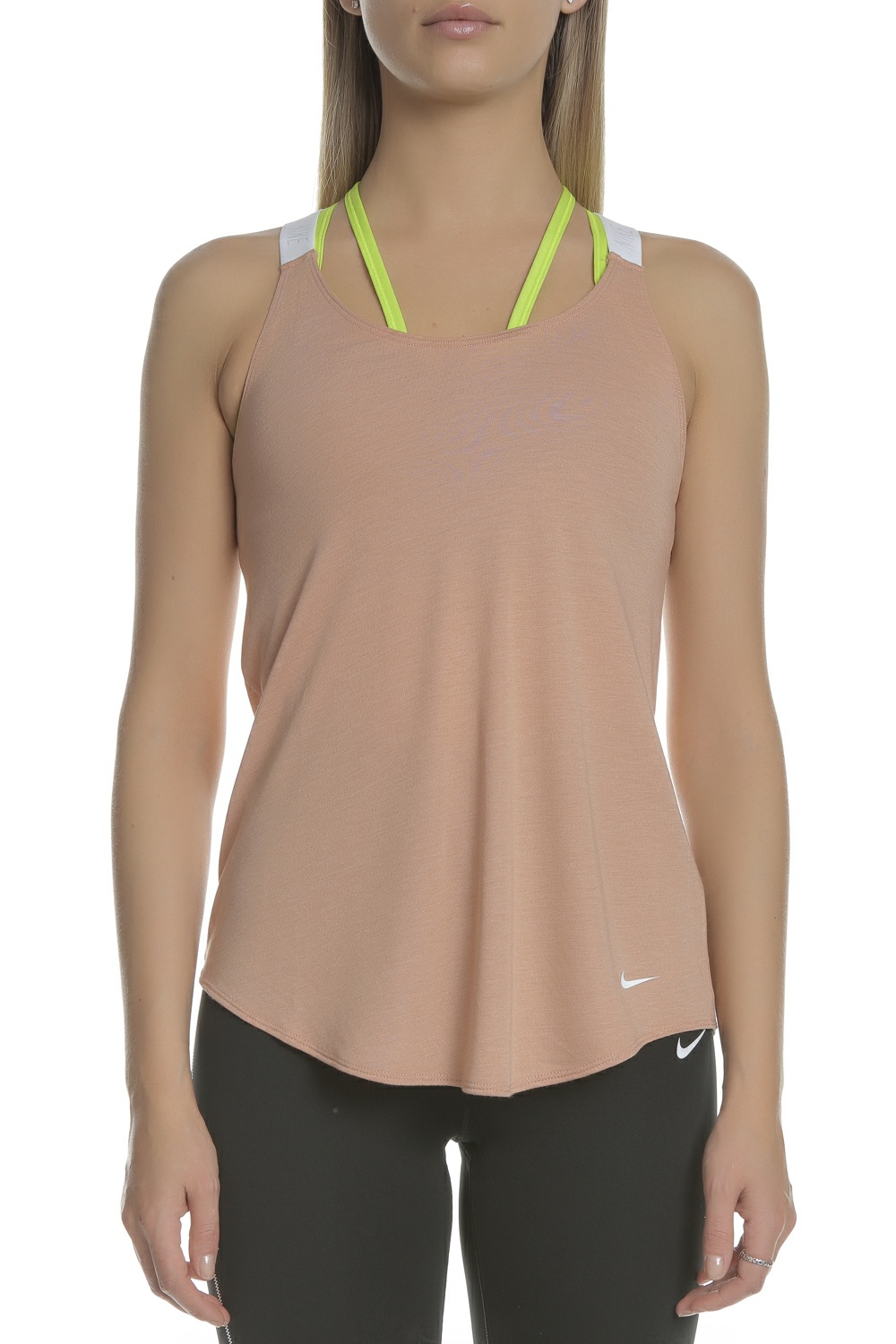 NIKE - Γυναικείο αμάνικο Nike Dri-FIT ροζ Γυναικεία/Ρούχα/Αθλητικά/T-shirt-Τοπ