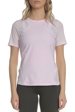NIKE-Γυναικεία μπλούζα NIKE Pro HyperCool  ροζ