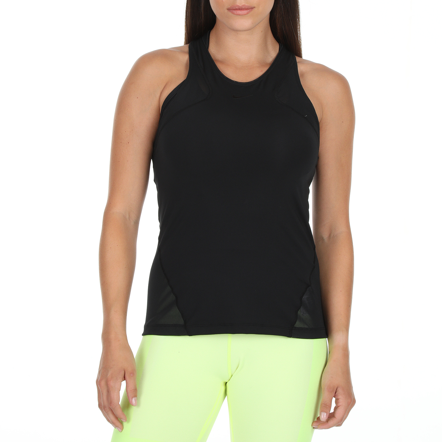 NIKE - Γυναικεία αμάνικη μπλούζα Nike Pro HyperCool Women's Tan μαύρη Γυναικεία/Ρούχα/Αθλητικά/T-shirt-Τοπ