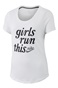 NIKE-Κοριτσίστικη κοντομάνικη μπλούζα Nike Sportswear λευκή