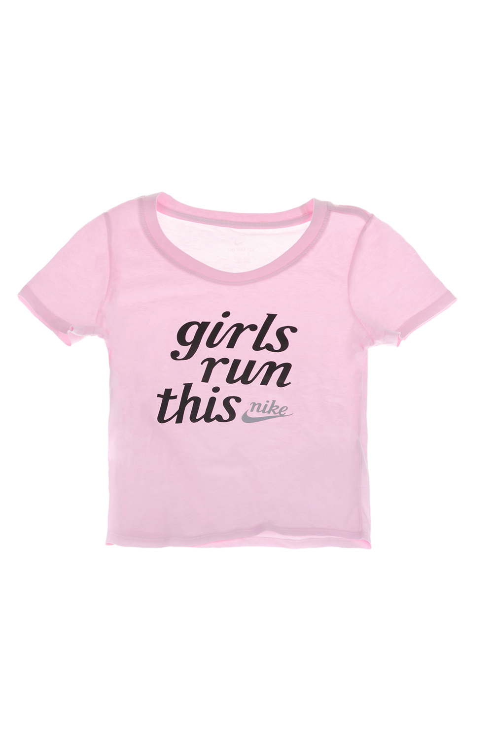 Παιδικά/Girls/Ρούχα/Αθλητικά NIKE - Κοριτσίστικο t-shirt NΙΚΕ SPORTSWEAR TEE SCOOP ροζ
