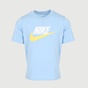 NIKE-Παιδικό t-shirt NIKE NSW TEE FUTURA ICON TD γαλάζιο