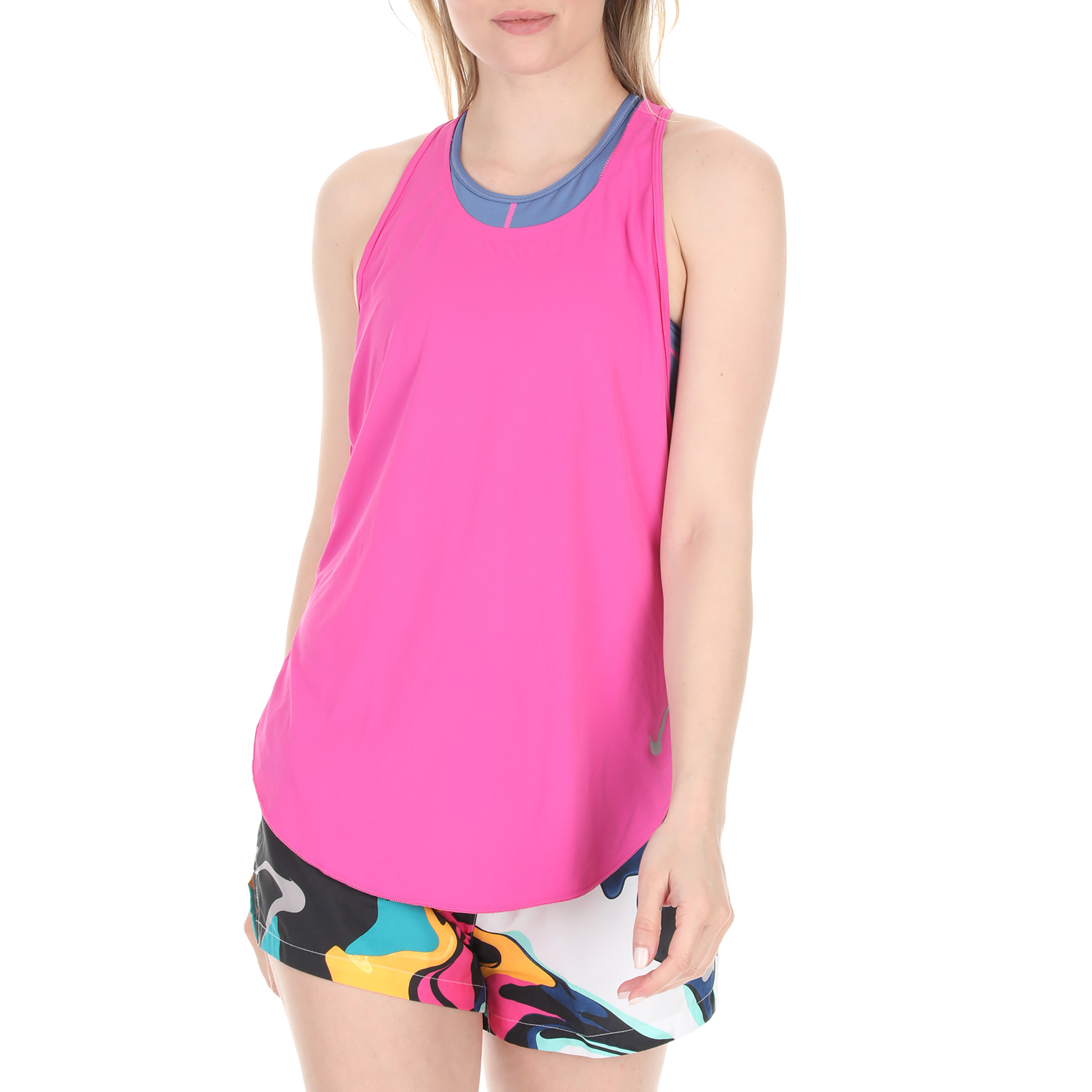 NIKE - Γυναικείο τοπ Nike City Sleek Women's Running ροζ Γυναικεία/Ρούχα/Αθλητικά/T-shirt-Τοπ