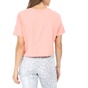 NIKE-Γυναικεία κοντομάνικη μπλούζα NIKE NSW  CRP ICN FTR ροζ