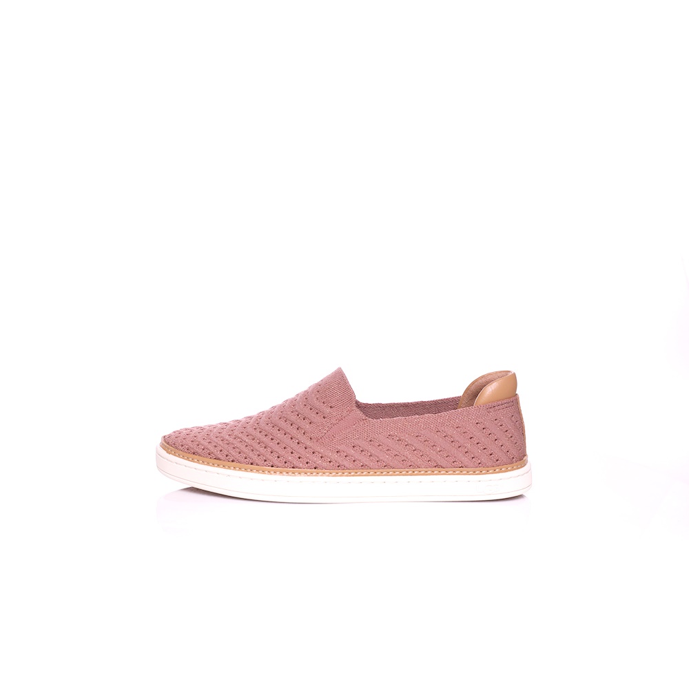 UGG - Γυναικεία slip-ons UGG SAMMY CHEVRON METALLIC ροζ Γυναικεία/Παπούτσια/Slip on