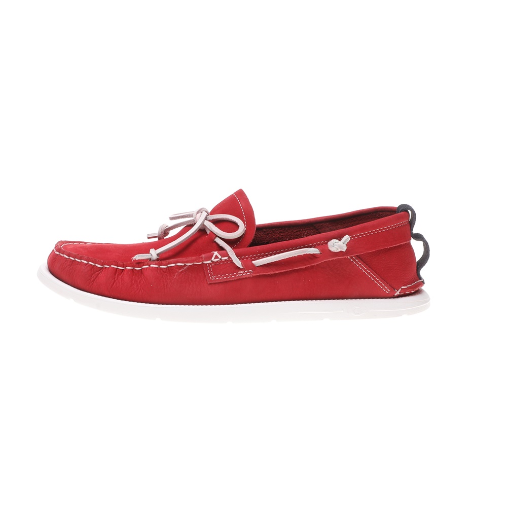 UGG - Ανδρικά μοκασίνια UGG BEACH MOC SLIP-ON κόκκινα Ανδρικά/Παπούτσια/Μοκασίνια-Loafers