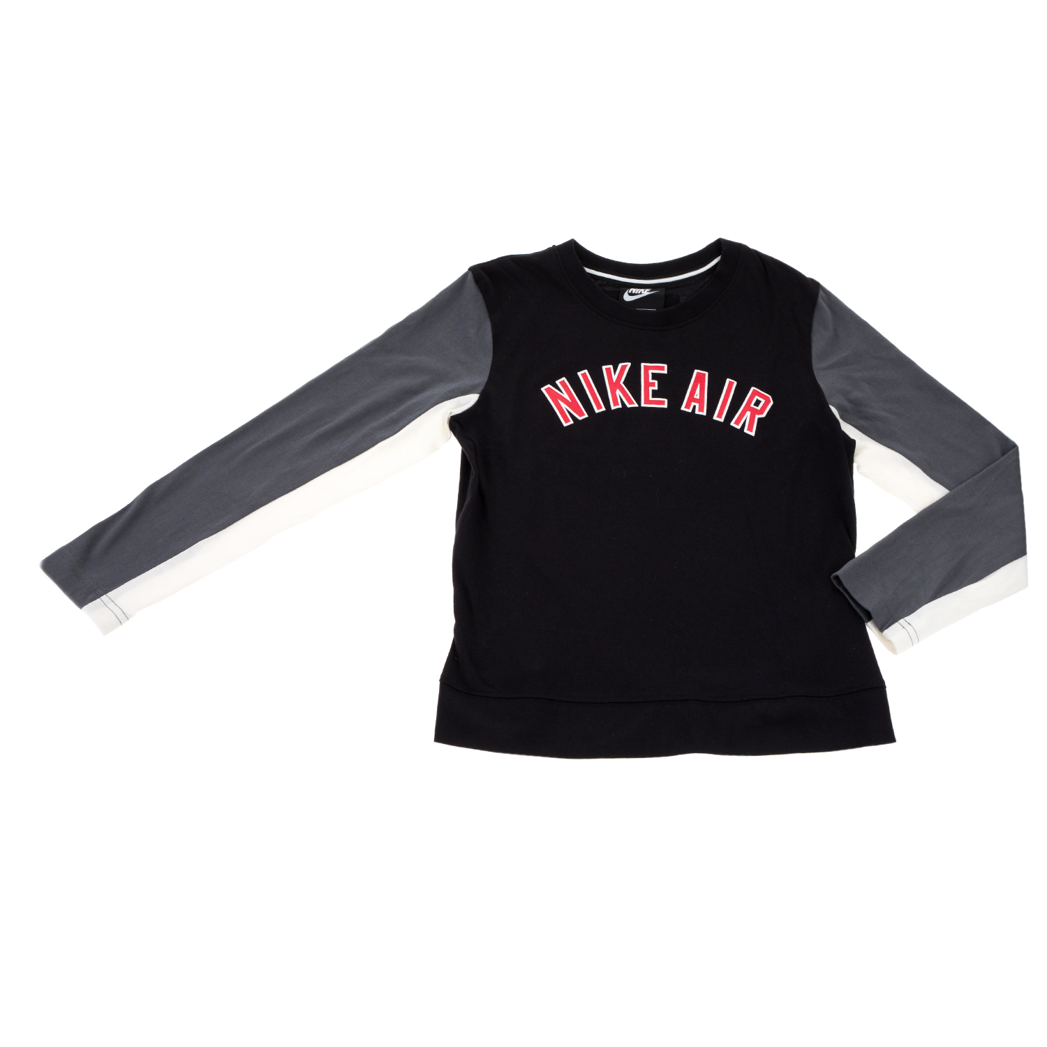 NIKE - Παιδική μπλούζα NIKE AIR LIFESTYLE μαύρη Παιδικά/Boys/Ρούχα/Μπλούζες Μακρυμάνικες