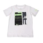 NIKE KIDS-Αγορίστικο κοντομάνικο μπλουζάκι NIKE RETRO JDI BBALL λευκό