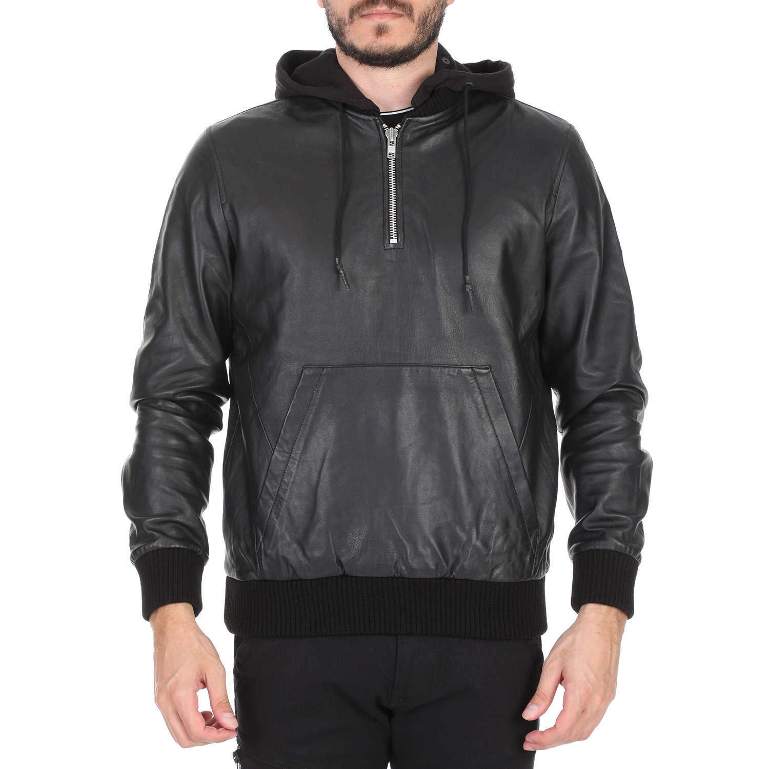 Ανδρικά/Ρούχα/Πανωφόρια/Τζάκετς RELIGION - Ανδρικό jacket με κουκούλα RELIGION BRONX HOODY μαύρο