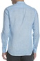 SSEINSE-Ανδρικό μακρυμάνικο πουκάμισο λινό SSEINSE γαλάζιο