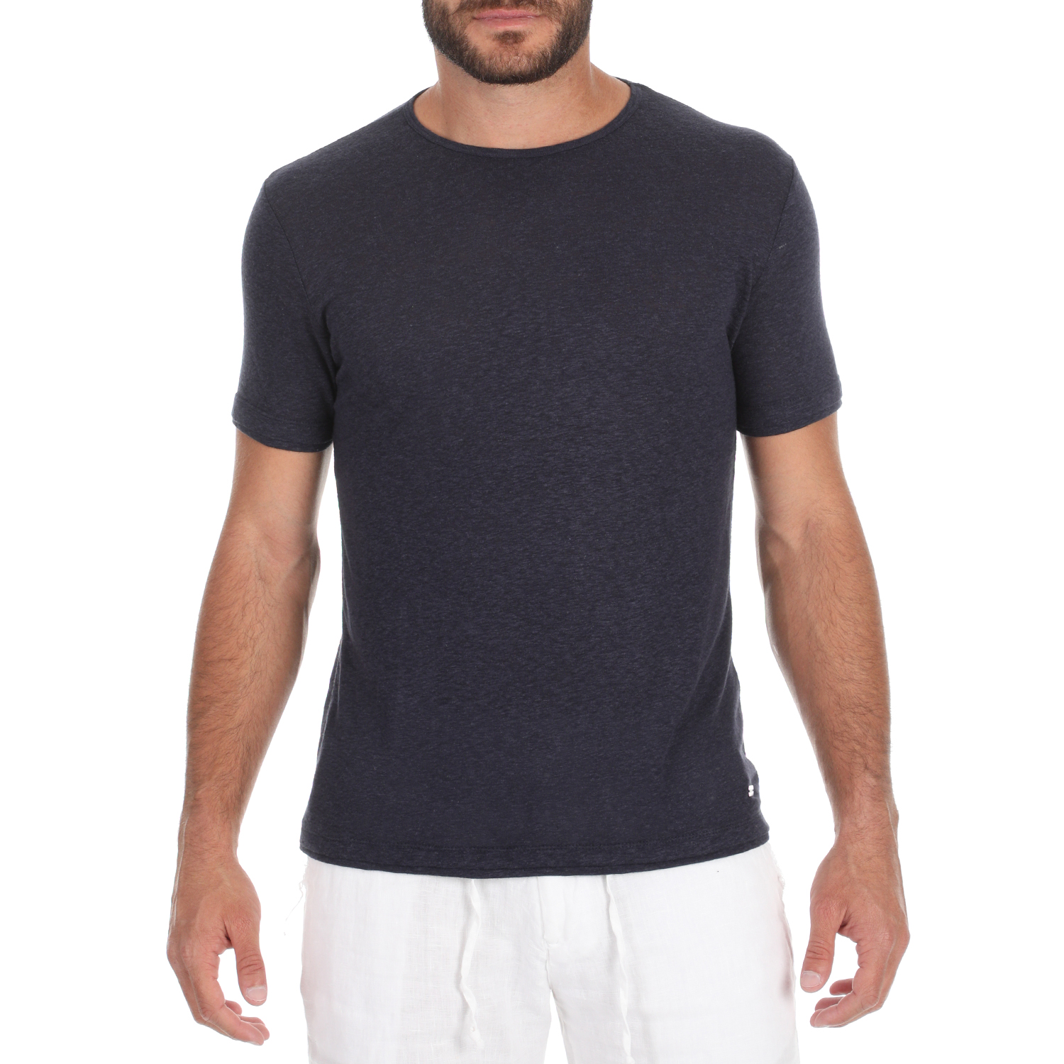 SSEINSE - Ανδρικό t-shirt SSEINSE μπλε Ανδρικά/Ρούχα/Μπλούζες/Κοντομάνικες