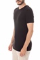 SSEINSE-Ανδρική κοντομάνικη μπλούζα SSEINSE μαύρη