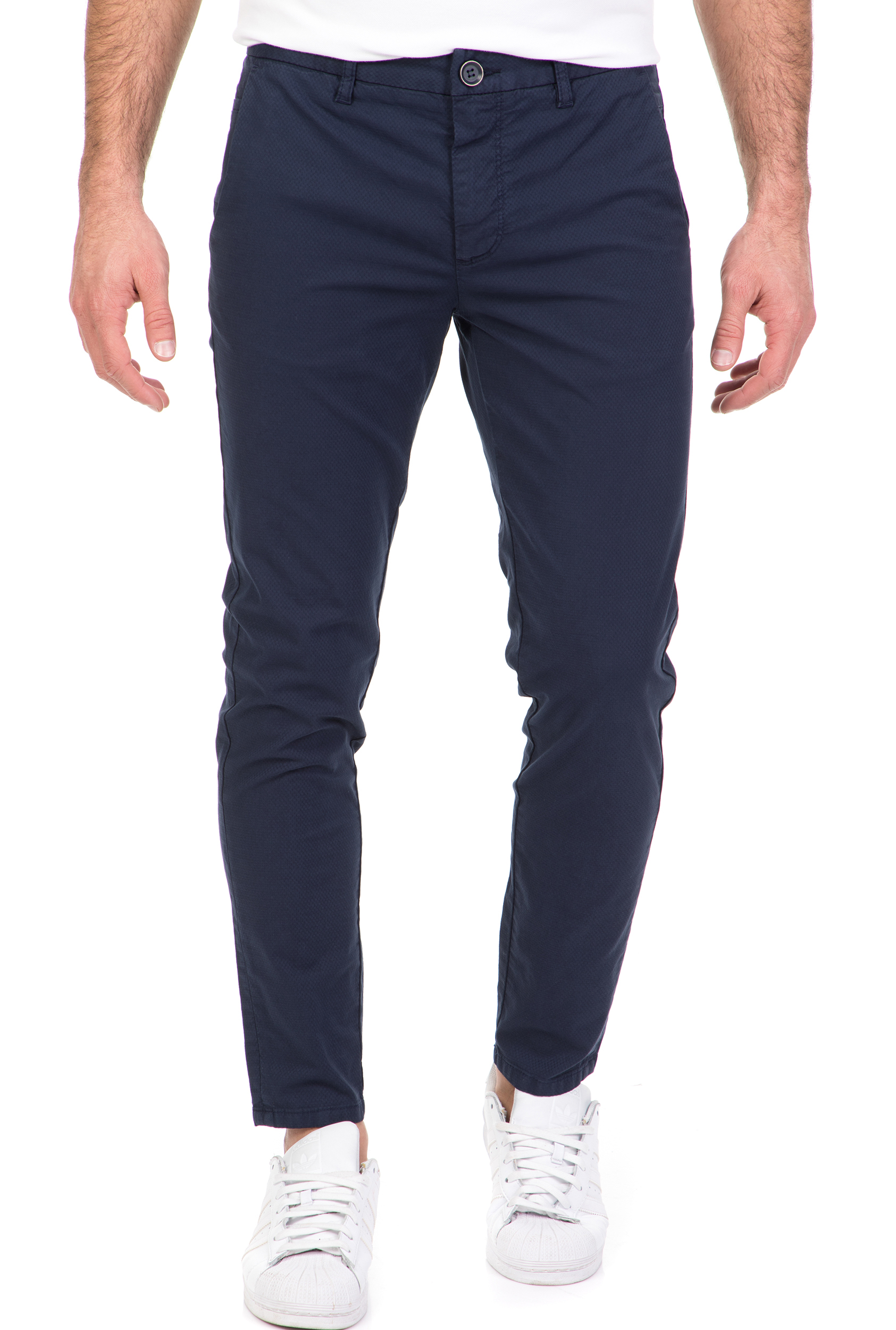 SSEINSE - Ανδρικό chino παντελόνι SSEINSE μπλε Ανδρικά/Ρούχα/Παντελόνια/Chinos