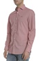 GUESS-Ανδρικό μακρυμάνικο πουκάμισο GUESS ροζ με print