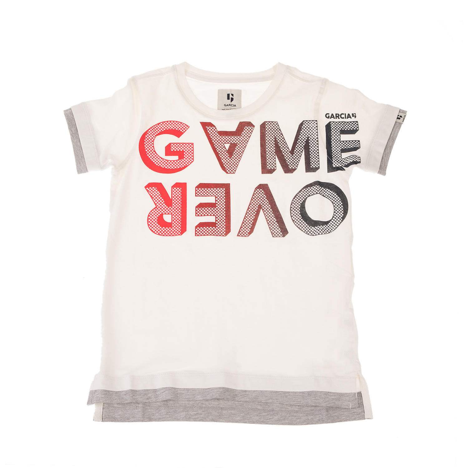 GARCIA JEANS - Παιδικό t-shirt για αγόρια GARCIA JEANS εκρού Παιδικά/Boys/Ρούχα/Μπλούζες Κοντομάνικες-Αμάνικες