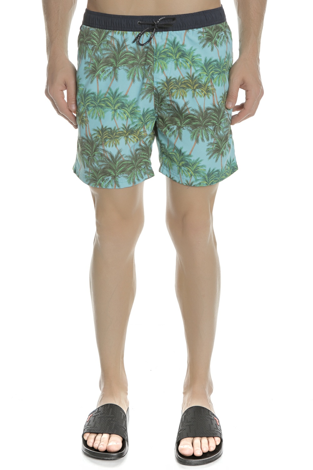 Ανδρικά/Ρούχα/Μαγιό/Βερμούδες SCOTCH & SODA - Ανδρικό μαγιό βερμούδα Classic swimshort πράσινο