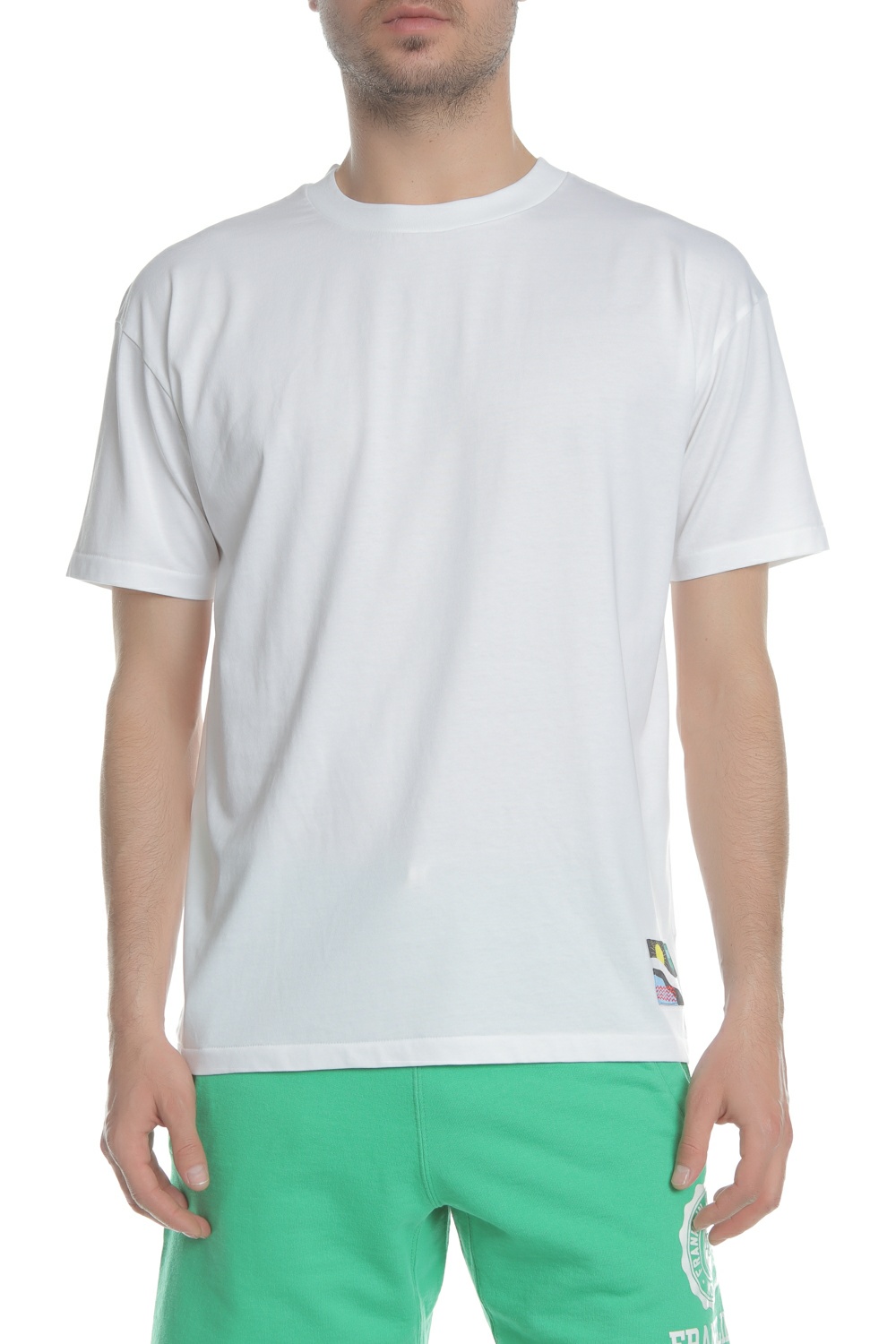 SCOTCH & SODA - Ανδρική κοντομάνικη μπλούζα SCOTCH & SODA λευκή Ανδρικά/Ρούχα/Μπλούζες/Κοντομάνικες