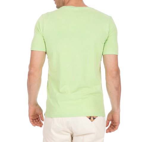 SCOTCH & SODA-Ανδρικό t-shirt SCOTCH & SODA πράσινο