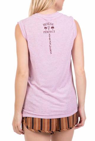MAISON SCOTCH-Γυναικεία αμάνικη μπλούζα SCOTCH & SODA μοβ
