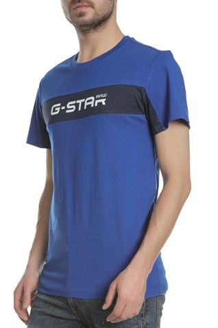 G-STAR-Ανδρική μπλούζα G-STAR μπλε