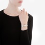 FOLLI FOLLIE-Γυναικείο ρολόι με δερμάτινο λουράκι FOLLI FOLLIE IVY λευκό