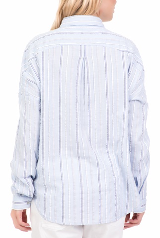 GARCIA JEANS-Γυναικείο μακρυμάνικο πουκάμισο GARCIA JEANS γαλάζιο
