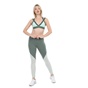 NIKE-Γυναικείο αθλητικό κολάν Nike EPIC LUX 7_8 TGHT MESH πράσινο ασημί