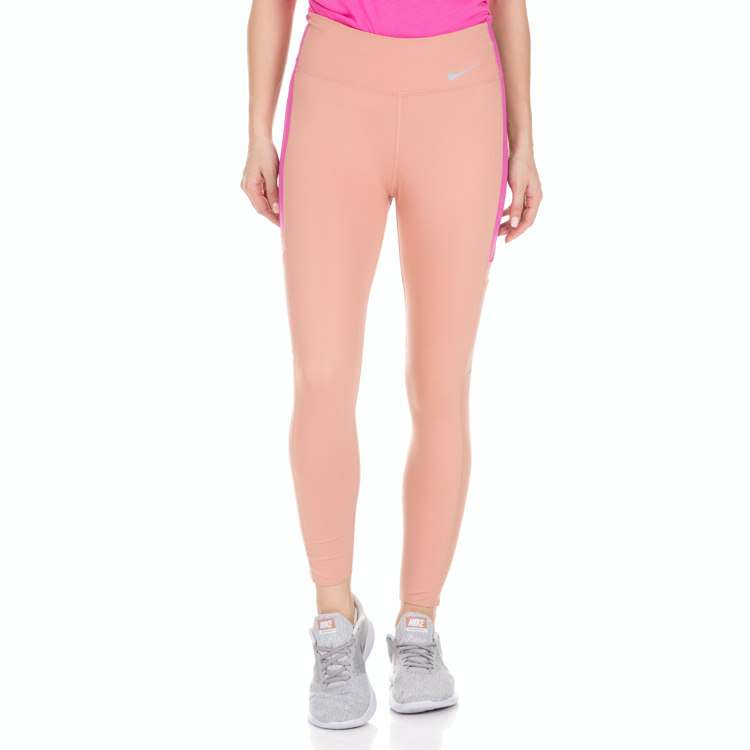 NIKE - Γυναικείο κολάν Nike All-In Women's 7/8 Training ροζ Γυναικεία/Ρούχα/Αθλητικά/Κολάν