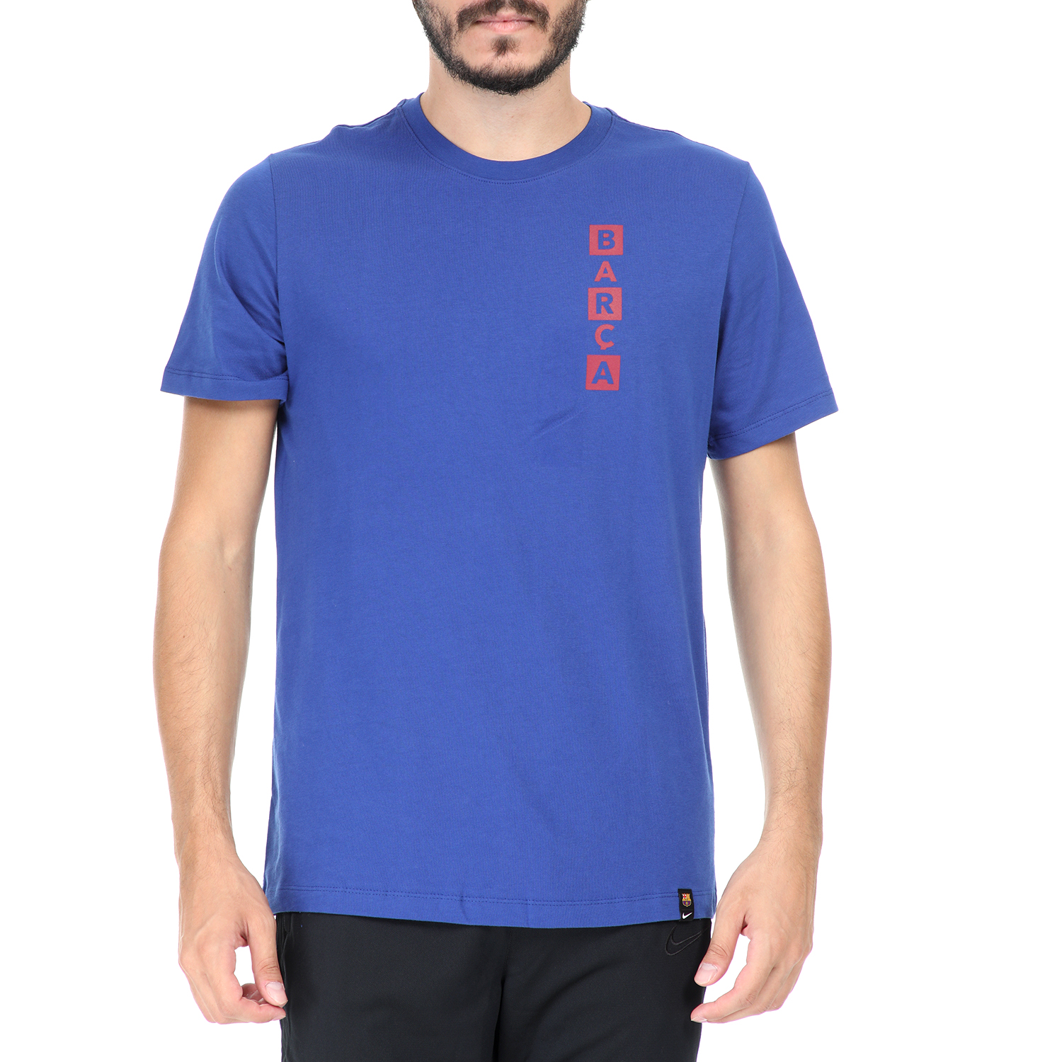 NIKE Ανδρική κοντομάνικη μπλούζα NIKE FCB KIT STORY TELL μπλε