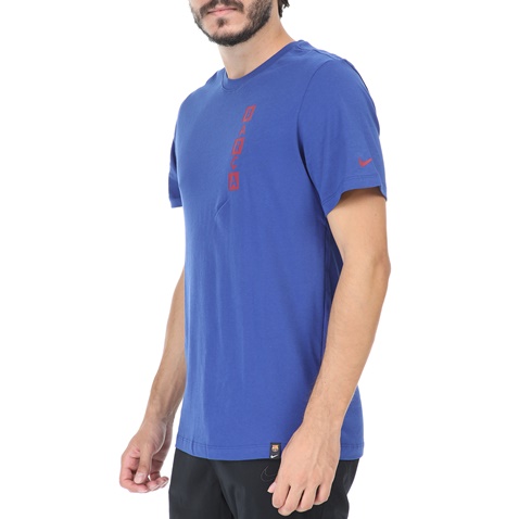 NIKE-Ανδρική κοντομάνικη μπλούζα NIKE FCB KIT STORY TELL μπλε