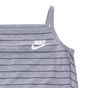 NIKE-Παιδικό φόρεμα Nike Sportswear Fleece γκρι μπλε