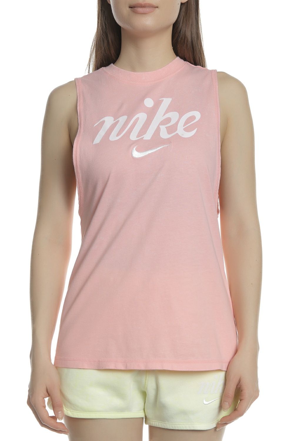 NIKE - Γυναικείο φανελάκι Nike Sportswear Tank κοραλί Γυναικεία/Ρούχα/Αθλητικά/T-shirt-Τοπ