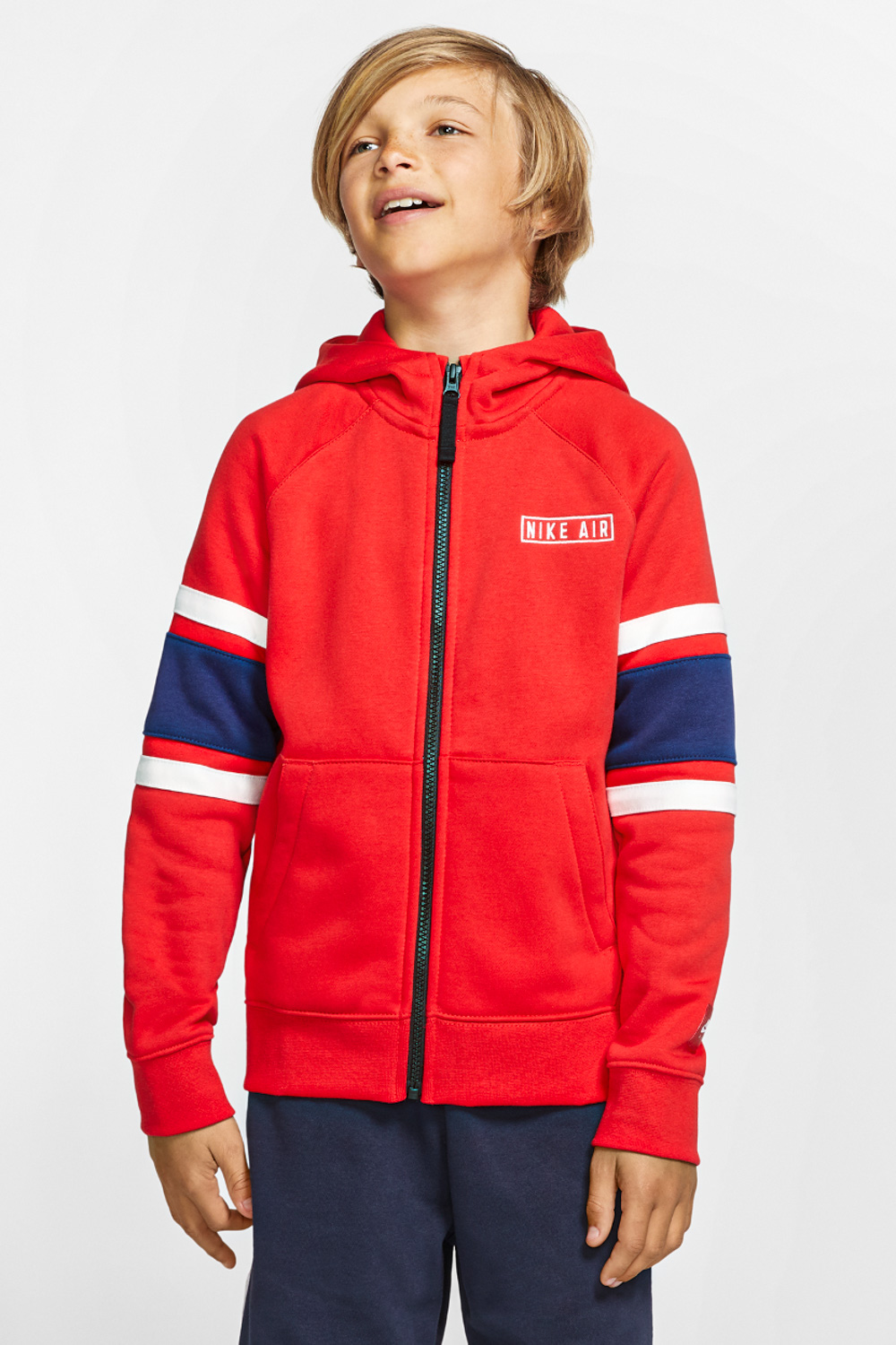 Παιδικά/Boys/Ρούχα/Αθλητικά NIKE - Παιδική αθλητική ζακέτα NIKE AIR κόκκινη