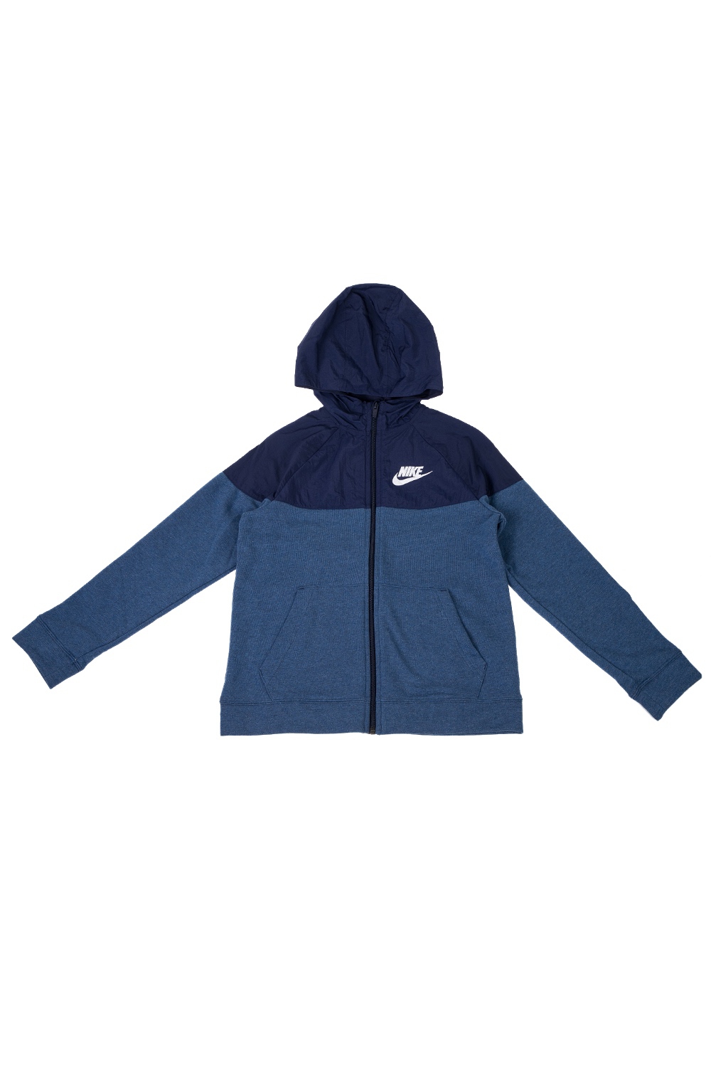 Παιδικά/Boys/Ρούχα/Αθλητικά NIKE - Παιδική φούτερ ζακέτα NIKE SPORTSWEAR μπλε