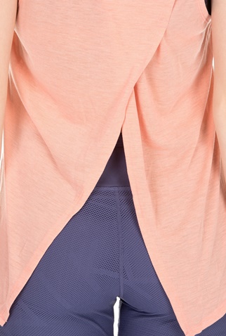 NIKE-Γυναικεία μπλούζα NIKE YOGA COLLECTION TNK GRX ροζ