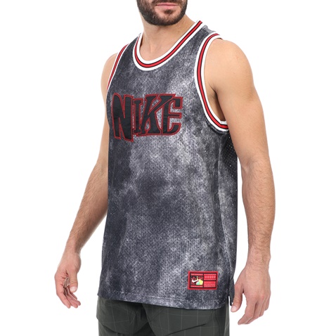 NIKE-Ανδρικό φανελάκι μπάκετ NIKE DRY DNA JERSEY KMA γκρι