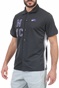 NIKE-Ανδρικό πουκάμισο τένις NIKE CT TOP SS NY μαύρο