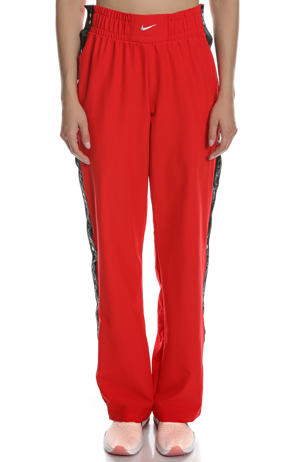 Γυναικεία/Ρούχα/Αθλητικά/Φόρμες NIKE - Γυναικείο παντελόνι φόρμας Nike Pro CLN TEAR AWAY κόκκινο