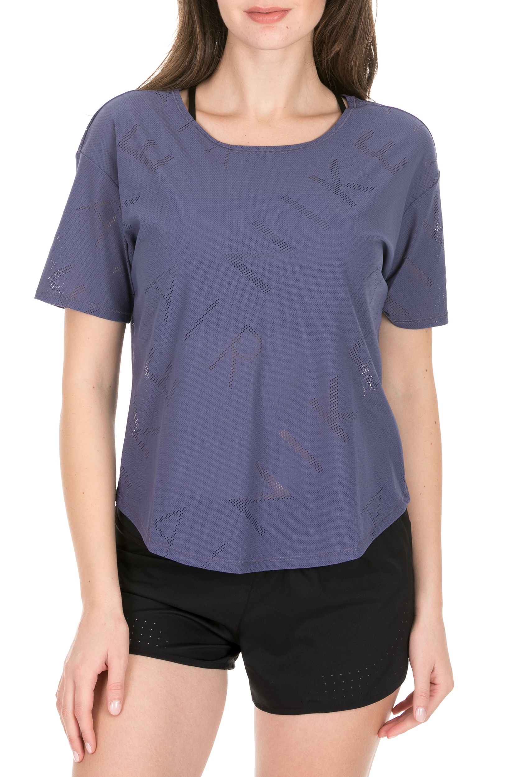 Γυναικεία/Ρούχα/Αθλητικά/T-shirt-Τοπ NIKE - Γυναικεία μπλούζα NIKE TOP AIR μοβ