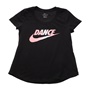 NIKE-Παιδικό t-shirt Nike NSW TEE SCOOP DANCE SWOOSH μαύρο