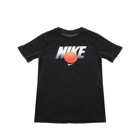 NIKE-Παιδικό t-shirt NIKE SPORTSWEAR  BASKETBALL BALL μαύρο