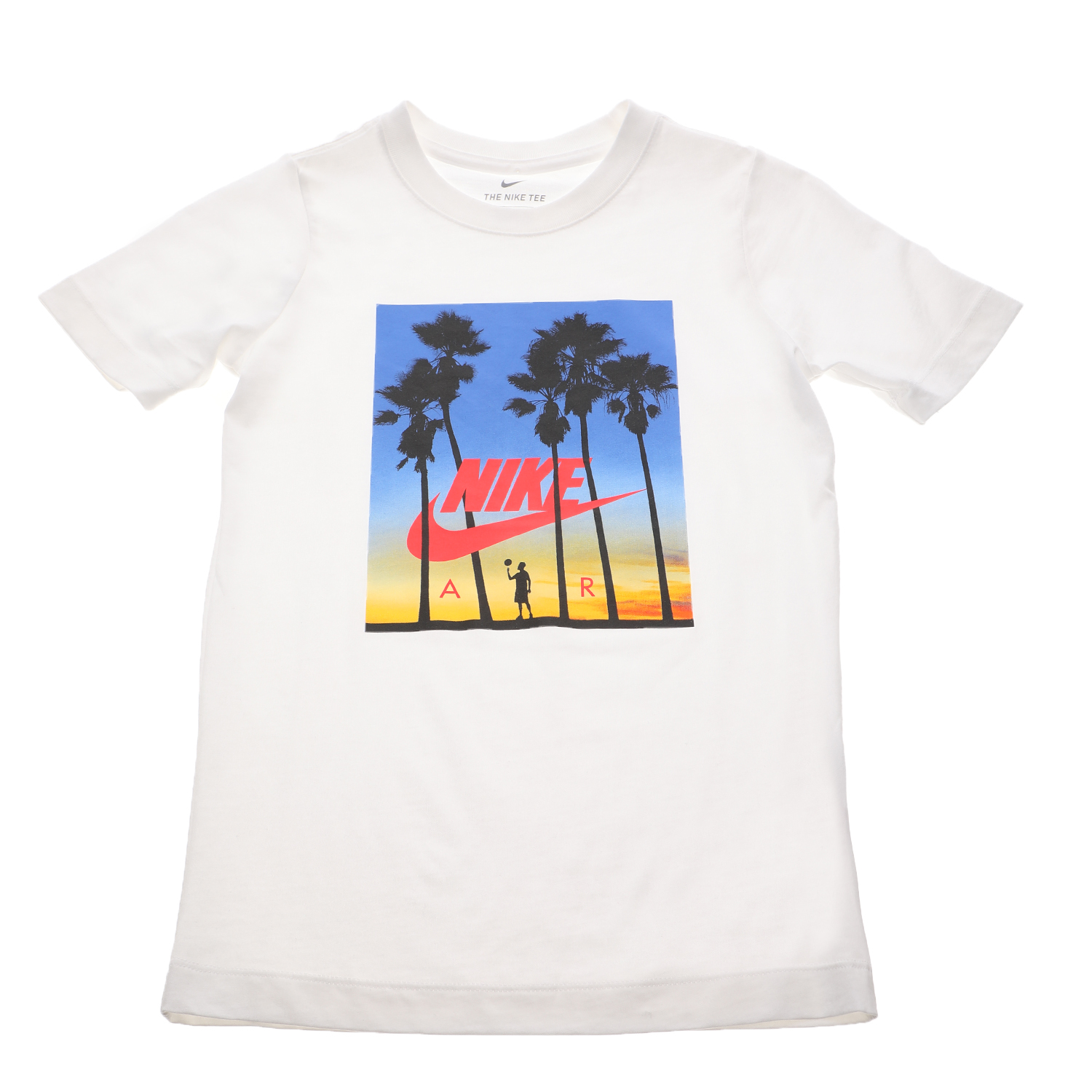 Παιδικά/Boys/Ρούχα/Αθλητικά NIKE - Παιδικό t-shirt Nike NSW TEE AIR SUNSET λευκό