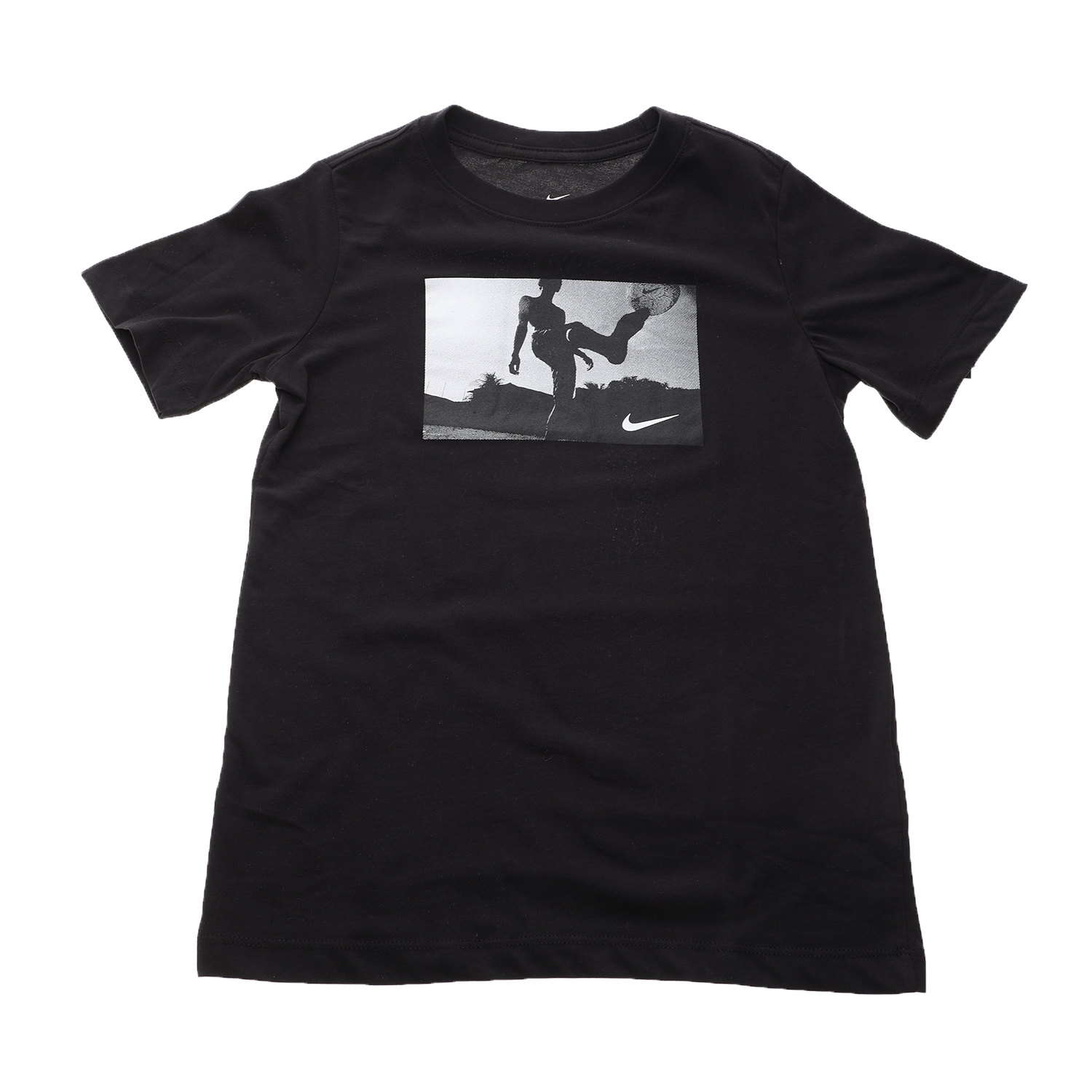 Παιδικά/Boys/Ρούχα/Αθλητικά NIKE - Παιδικό t-shirt NIKE DRY TEE DFC SOCCER PHOTO μαύρο