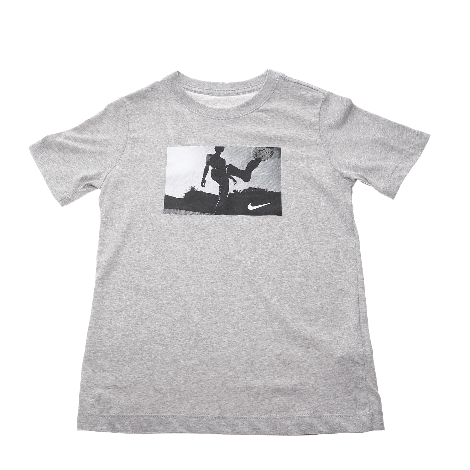 Παιδικά/Boys/Ρούχα/Αθλητικά NIKE - Παιδικό t-shirt NIKE DRY TEE DFC SOCCER PHOTO γκρι