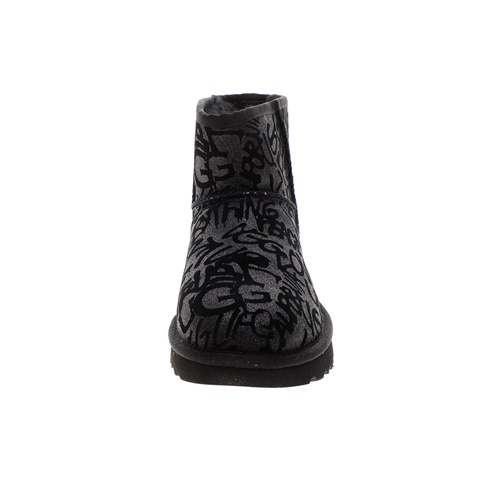 ugg classic mini sparkle graffiti boot