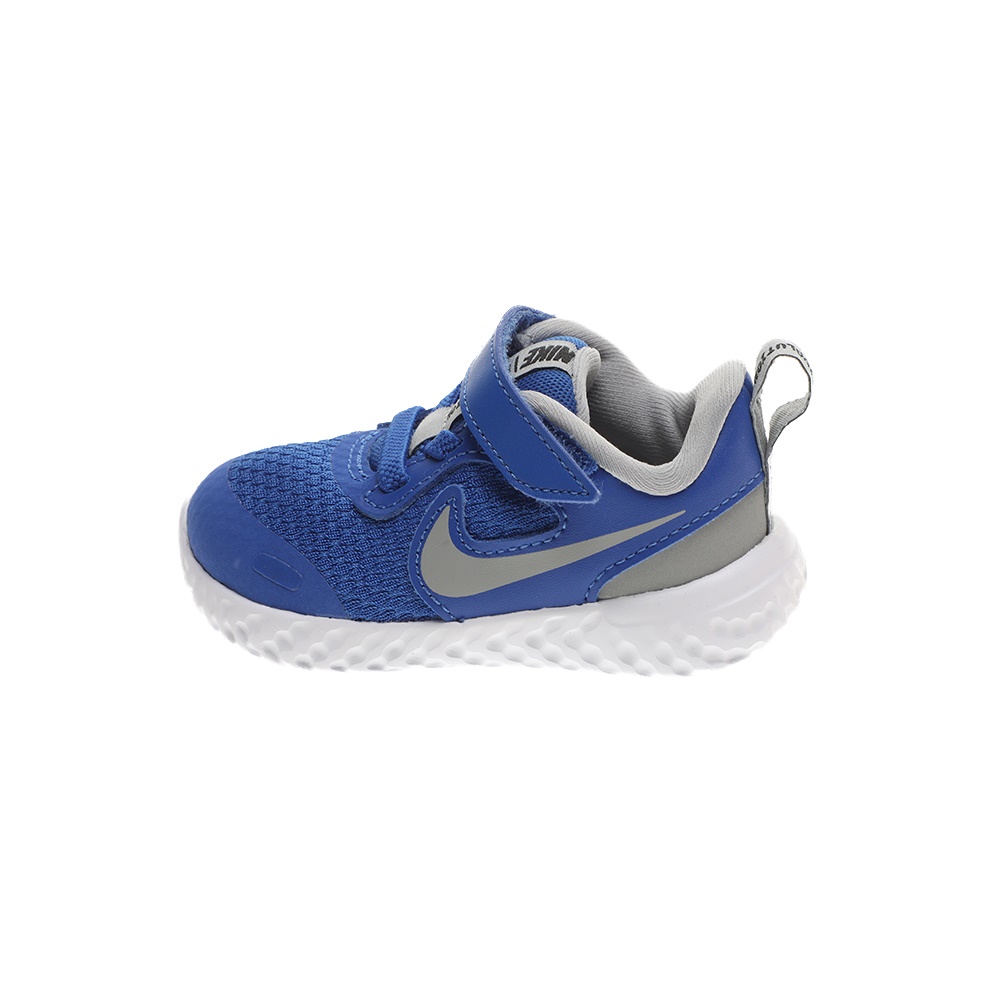 NIKE – Βρεφικά αθλητικά παπούτσια NIKE REVOLUTION 5 (TDV) μπλε γκρι