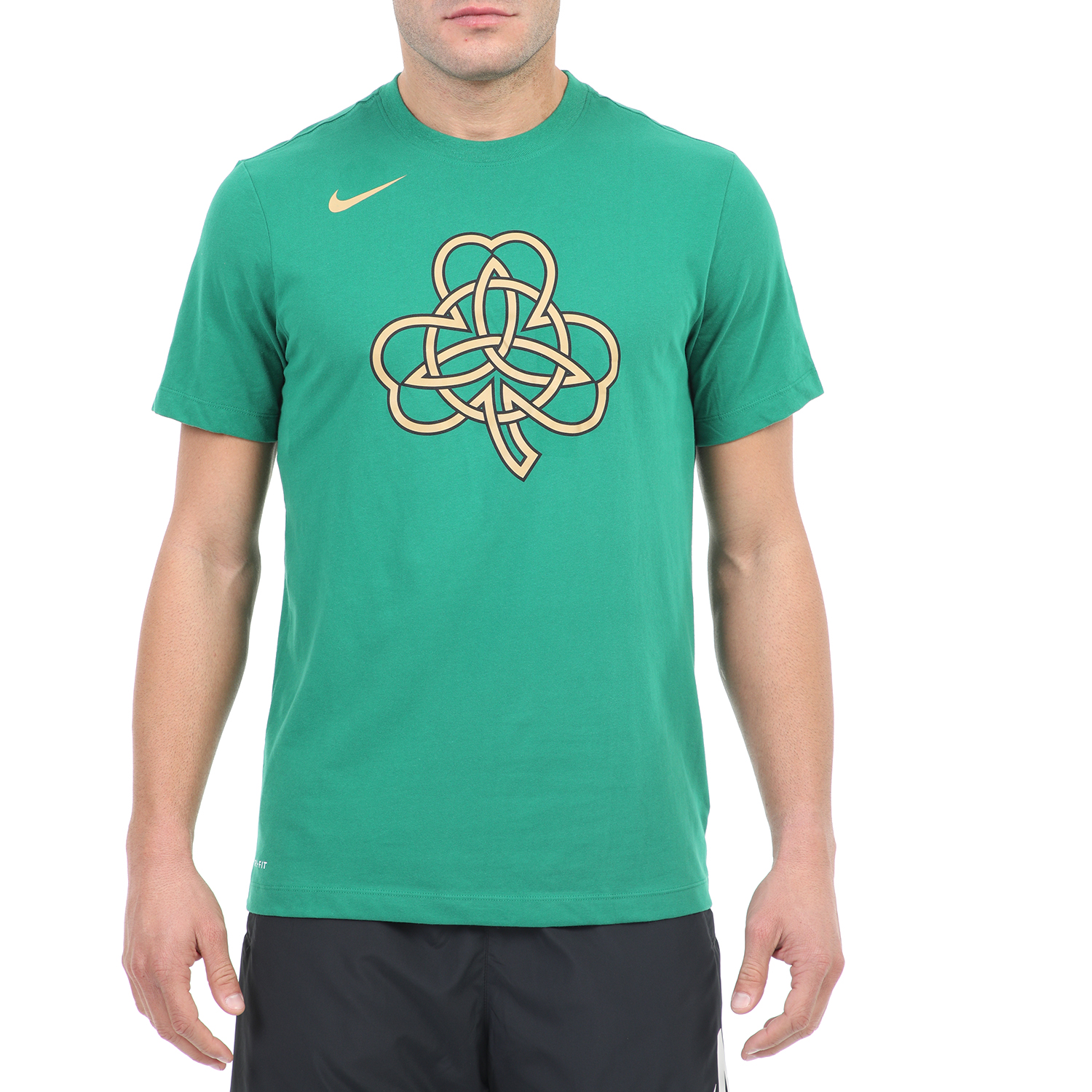 Ανδρικά/Ρούχα/Αθλητικά/T-shirt NIKE - Ανδρικό t-shirt NIKE DRY TEE FNW CE LGO πράσινο